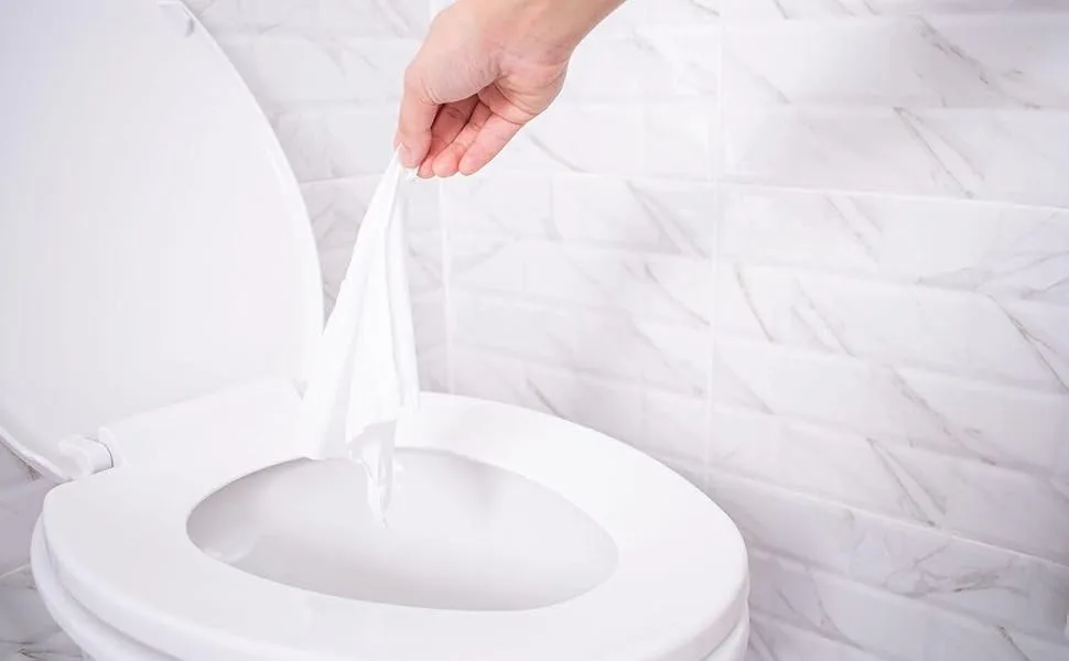 Zipy flusable moist toilet paper - suitable for adults older people children and pets - biodegradable - 410 pieces (18 x 18 cm) - zipy