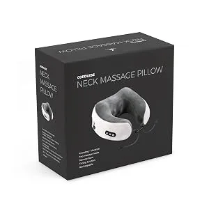Electrical neck massage device traveling massage pillows travel pillows massage pillows relax at home office car aircraft USB charging U-shaped - product information 3