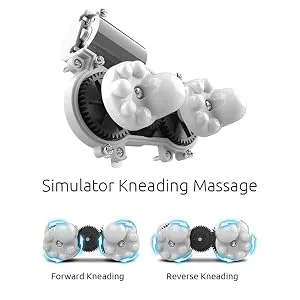 Electrical neck massage device traveling massage pillows travel pillows massage pillows relax at home office car aircraft USB charging U-shaped - simulator