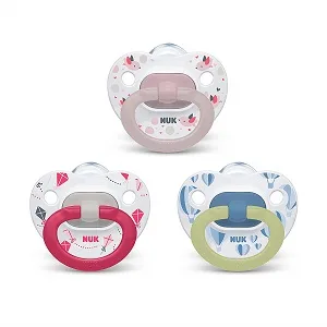 NUK Orthodontic Pacifier Value Pack 6-18 Months 3 Pack - product information 1
