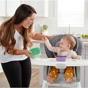 NUK Stacking Bowls 4+ Months Blue & Green 3 Bowls + 3 Lids - product information 5