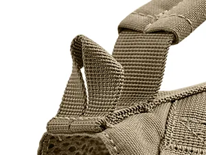 Oneigris dog harness and leash set Mini Trooper puppy dishes with control handle for extra small/small medium -sized dogs brown xs xs brown - Hundegeschirr
