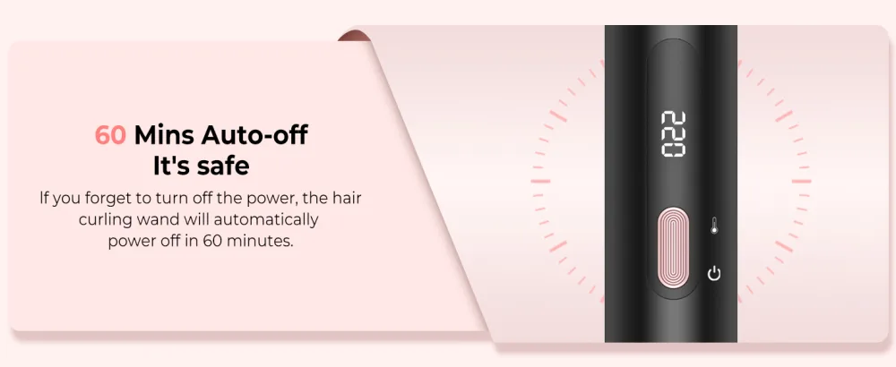 32mm curling iron automatically hair curler curling iron automatic curling iron curly curly curls curly bars hair styling devices with 9 adjustable temperatures black - curling iron