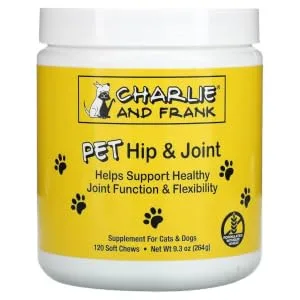 Charlie & Frank Pet Hip & Joint For Cats & Dogs 120 Soft Chews - Hip Joint
