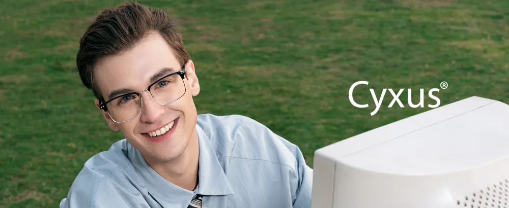 Cyxus Blue Light Filter Glasses Without Prescription Women Men Computer Safety Glasses Screen Glasses Gaming Glasses 03black - computerbrille