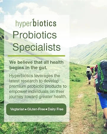 Hyperbiotics Probiotics for Dogs & Cats  3 Billion CFU 60 Patented Time-Release Micro-Pearls - probiotic