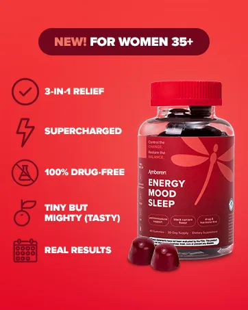 Amberen Safe Multi Symptom Menopause Relief - 60 Capsules - women 35