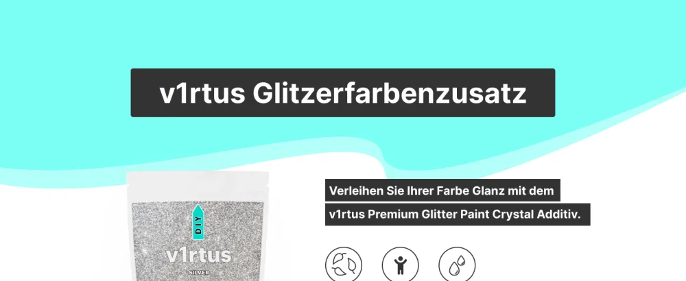 v1rtus | Glitter PAINT ADDITIVE - 100g / Olive Green - v1rtus Glitzerfarbenzusatz