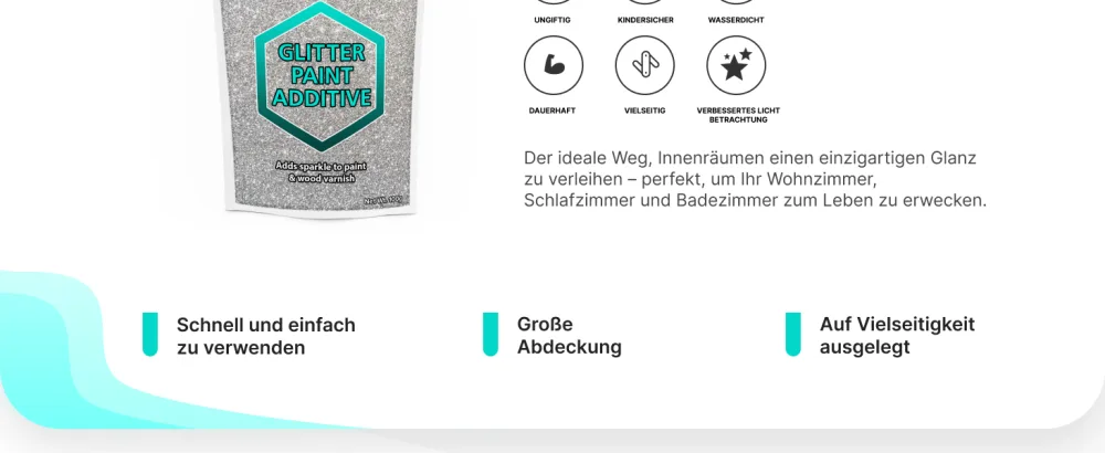 v1rtus | Glitter PAINT ADDITIVE - 100g / Olive Green - v1rtus Glitzerfarbenzusatz