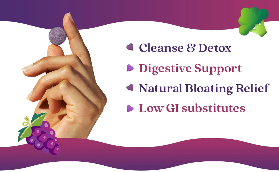 BeLive Iron Gummies - Grape - 60 GUMMIES - Cleans & Detox