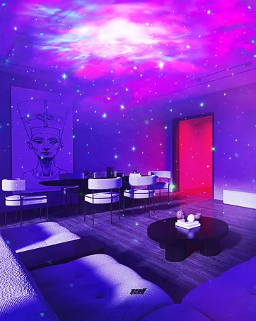 LED starry sky projector astronaut starry sky projector galaxy night light planetarium projector with timer remote control bedroom ceiling projection lamp gift for children and adults white - product information 13