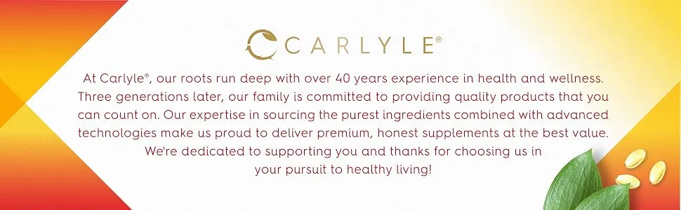 Carlyle High Potency Vitamin D3 5000 IU | 500 Softgels - Carlyle Brand