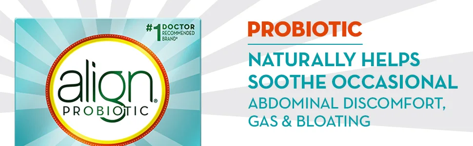 Align Probiotic Digestive De-stress with Ashwagandha - 21 Capsules - Probiotic, Capsules
