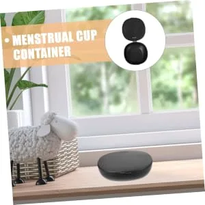 Gatuida 2er box storage SBOX for menstruation cup of portable beverage owners pacifier silicone cover for the menstruation sterilizer manager cup plastic travel reusable - product information 5