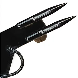 Lfhelper tree climbing equipment tree climbing spike set 250kg/551LB load climbing trees artifact climbing spike set tree climbing tools rising iron with safety belts for fruit harvest hunting - Scharfe Doppelspitze