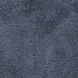 YSN Home Collection - Fluffy microfiber wash gloves washcloths 16x21cm - 8 pieces - grey - Grau