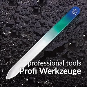 marQus nail file set complete care with Solingen sapphire file glass file and polishing file turquoise - marQus Maniküre Feilenset mit Profi-Werkzeugen