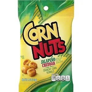 Corn Nuts Jalapeno Cheddar Crunchy Corn Kernels - Pack of 12 - product information 1