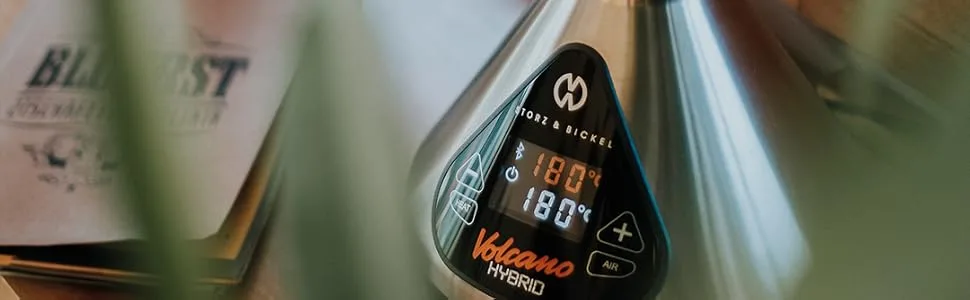 Volcano hybrid vaporizer - product information 2