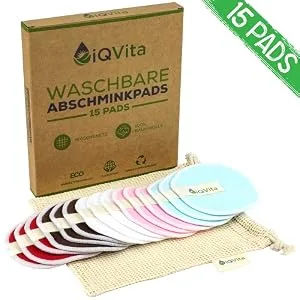 1200 Bamboo Cotton Buds (6 x 200 pieces) 100% Plastic-Free Biodegradable Vegan & Sustainable Pure Natural Product - Waschbare Abschminkpads