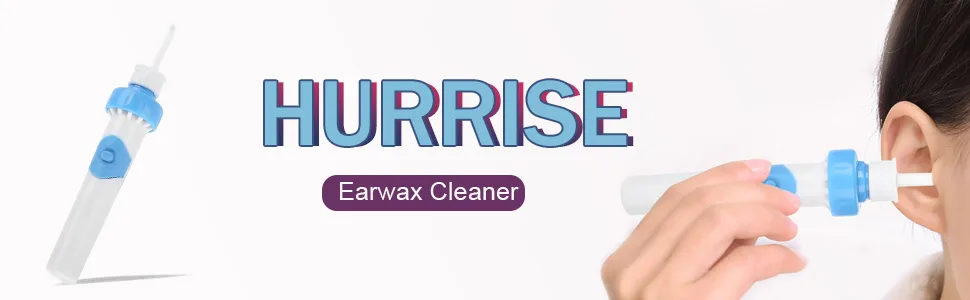 Earsworm remover intelligent ear wax cleaner electrical ear cleaner with 2 interchangeable heads earwax removal tool kit for babies and adults - Smart Earwax Cleaner