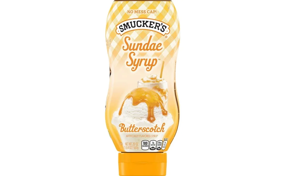 Smucker's Sundae Syrup Butterscotch Flavored Syrup, 20 Ounces 1.25 Pound (Pack of 1) - product information 2