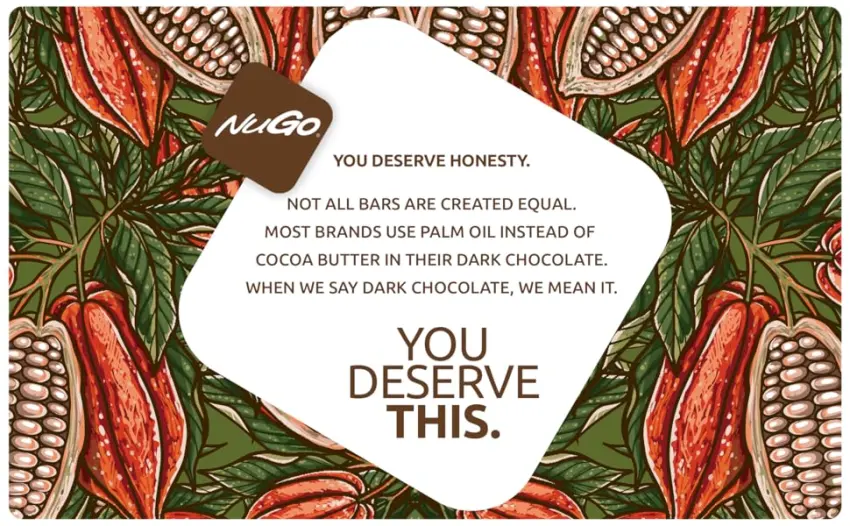 NuGo Dark Chocolate Chocolate Chip - 12 g - 12 Count - YouDeserveThis