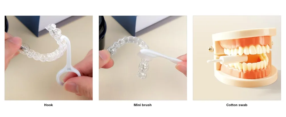 Lammcou braces portable protes container travel bite can dentist container box & tools for tooth rail braces sports mouth protection cleaning & storage - Zahnspangen Dose