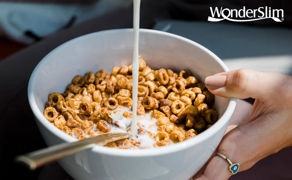 WonderSlim Protein Cereal - Cinnamon Crunch - 7 Ct - WonderSlim Protein Cereal Breakfast Cold Cereal High Protein Health Breakfast Health Cereal
