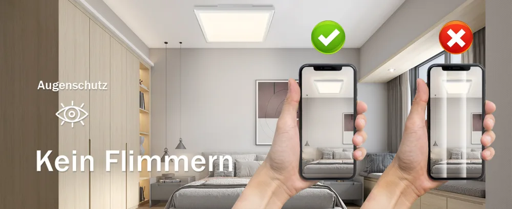 Glitter led led ceiling lamp RGB color change - ceiling mape dimmable 24W white with remote control angular ceiling lighting 45cm for living room bedroom kitchen children's room white corner -45cm - Deckenleuchte