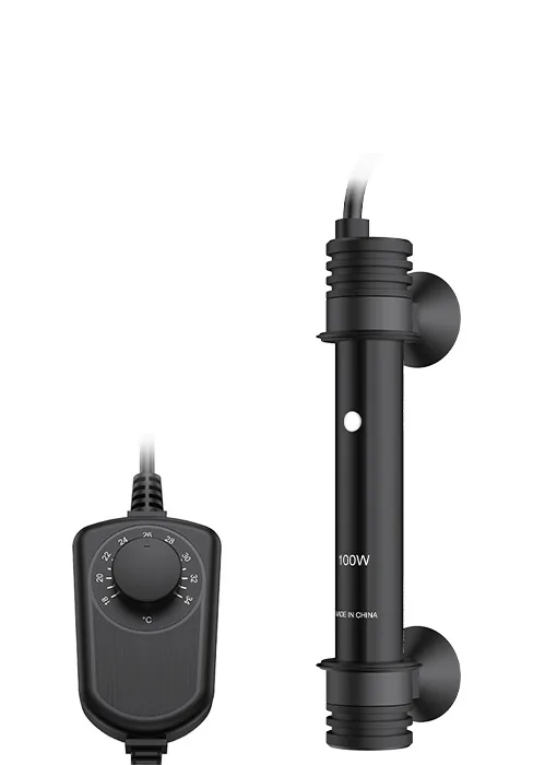 NICREW Aquarium Heater 100W Temperature Adjustable Aquarium Heater with Controller for Aquariums up to 80L Overheating Protection 100 W - 023242