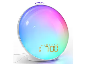 DEKALA LIGHTWACKE Daily light alarms sunrise and sunset simulation bedside lamp with wireless 15W loading touch and app control compatible with Alexa- intelligent (app control) - product information 6