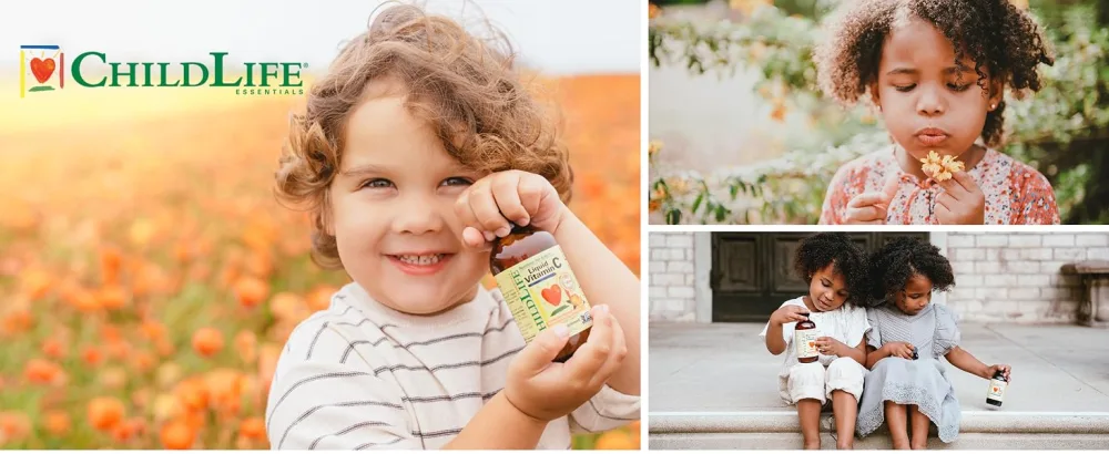 Childlife Essentials Cod Liver Oil (Liver Trans) with vitamin A D and E strawberry taste 273ml laboratory testing gluten -free soybean genetic engineering -free - ChildLife Essentials