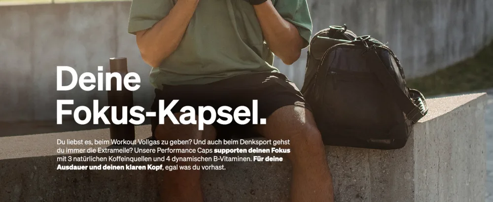 Performance caps - 120 caffeine capsules with green tea guarana and green coffee bean - vegan high -dose without unnecessary additives - produced in Germany - muntermacher müdigkeit energy tabletten erschöpfung koffeintabletten guarana koffein coffein