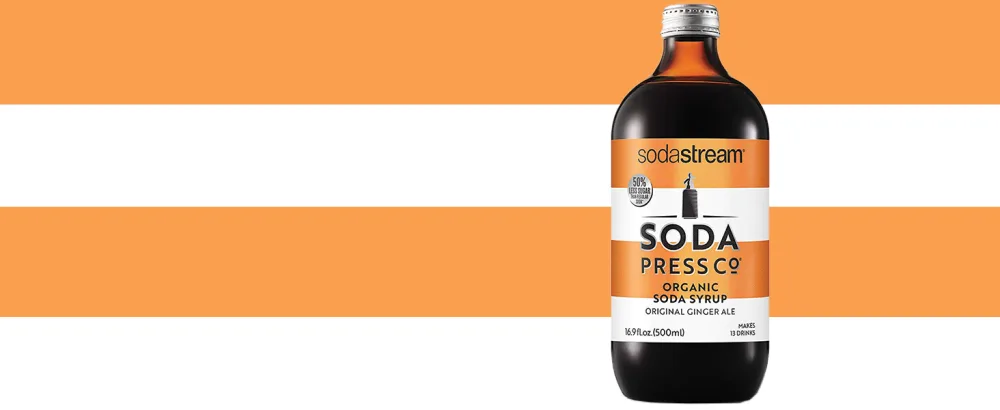 sodastream Soda Press Organic Ale Flavor Mix Ginger 16.9 Fl Oz - ginger ale