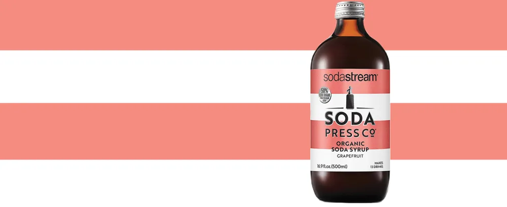 sodastream Soda Press Organic Ale Flavor Mix Ginger 16.9 Fl Oz - grapefruit