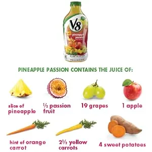 V8 Healthy Greens 276 Fl Oz Pack of 6 - product information 8