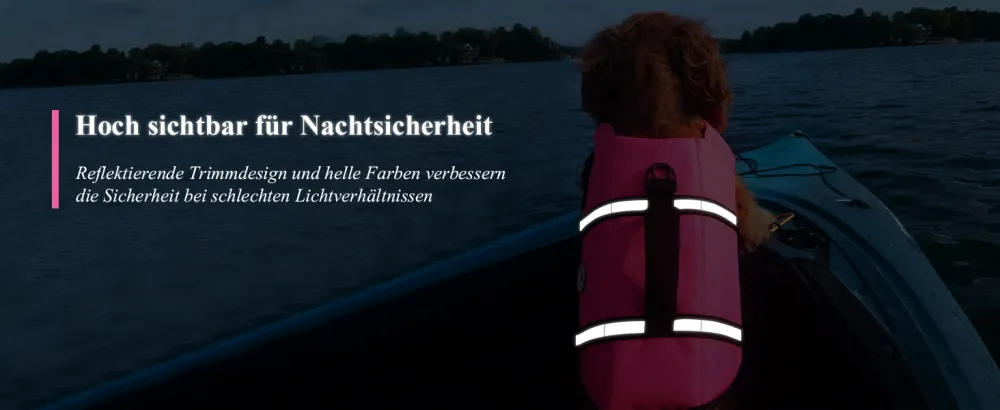 Vivaglory Ripstop Dogs Lifeguard For Small Medium Boat Dog Wallpage with improved buoyancy & visibility Cyan M: 53-63cm (chest circumference) Cyan - visible