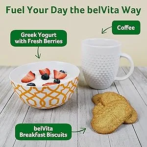 Belvita Breakfast Biscuits (4 Biscuits Per Pack) Cinnamon Brown Sugar 14.08 Oz (Pack of 8) - belVita fuel your day