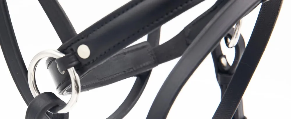PFIFF 103031 Bridle Lilly high-quality bridle suitable for toy horses Black Mini-Shetty Mini Shetty Black - bild