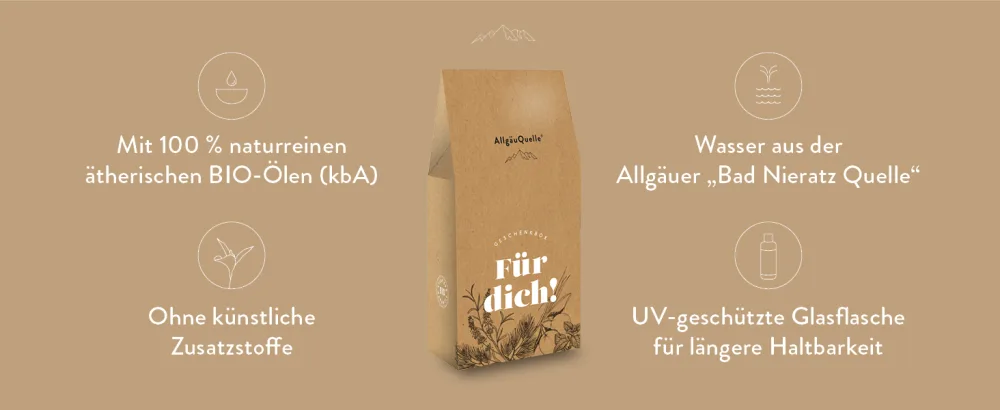For you 2 Sauna set gift set - FÜR DICH Sauna 2er Set - USP