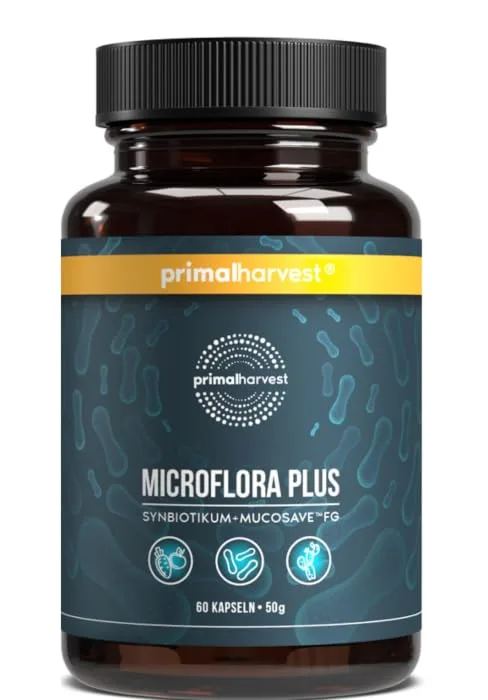 Primal Cleanse body pure - 60 portions (1 capsules per day) - laboratory testing in Germany - Vegan capsule shell - Spirulina Pulver de Cleanse - Microflora Cross Desktop
