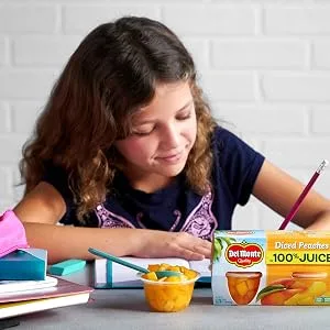 Del Monte Mango and Pineapple Fruit Cup Snacks 4.4 Ounce (Pack of 24) - del monte, low calorie snacks, low carb snacks, low calorie dessert, healthy snacks, fruit snacks
