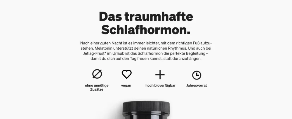 Melatonin - 365 tablets - 0.5 mg melatonin per tablet - high -dose - without undesirable additives - laboratory testing - Alternative to melatonin sleep spray - 100% vegan - melatonin melantonin schlafmittel einschlafhilfe erwachsene sleep besser schlafen schlaf 1mg