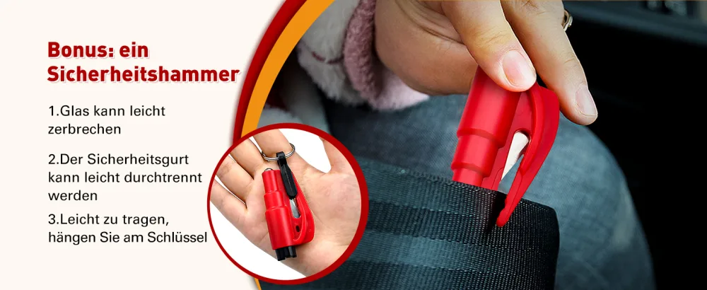 General Medi First Aid Kit - Premium first aid kit for car vehicle - Contents DIN 13164 (Red) - product information 5