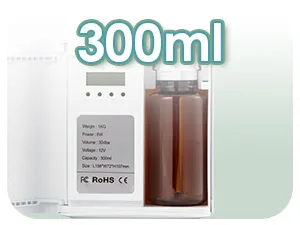 MXMOONENANT Calculation aroma diffuser for waterless essential oils cover 60-100 300ml oil bottle wall bracket app control & timer for large rooms hotel - Aroma Diffuser für Wasserlose Ätherische Öle