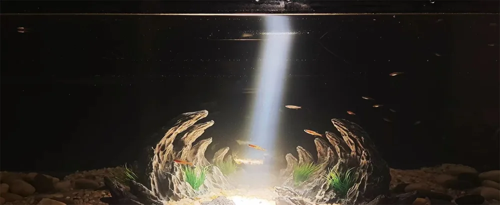 Ctpeng 23 pieces artificial aquarium plants aquarium decoration plastic plants decoration for aquarium (green and white) - 1464.600