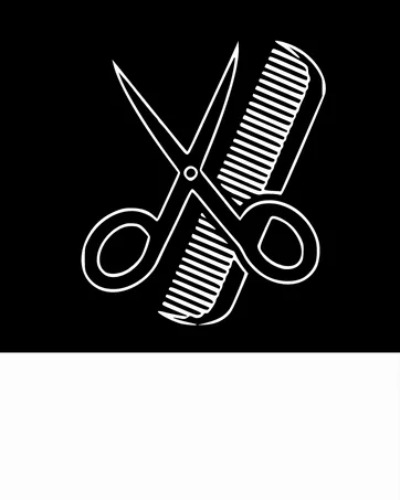 PARSA Men Beard Care Set Scissors and Comb For Full Beards and Mustaches 2-piece the perfect gift for him - barber shop, kamm, schere, bart, mann