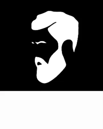 PARSA Men Beard Care Set Scissors and Comb For Full Beards and Mustaches 2-piece the perfect gift for him - strictly for men