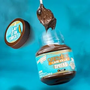 Grenade Carb Killa Protein Chocolate Spread High Protein Low Sugar Gluten Free No Stir Chocolate Chip Salted Caramel 12.7oz - Hazel Nutter